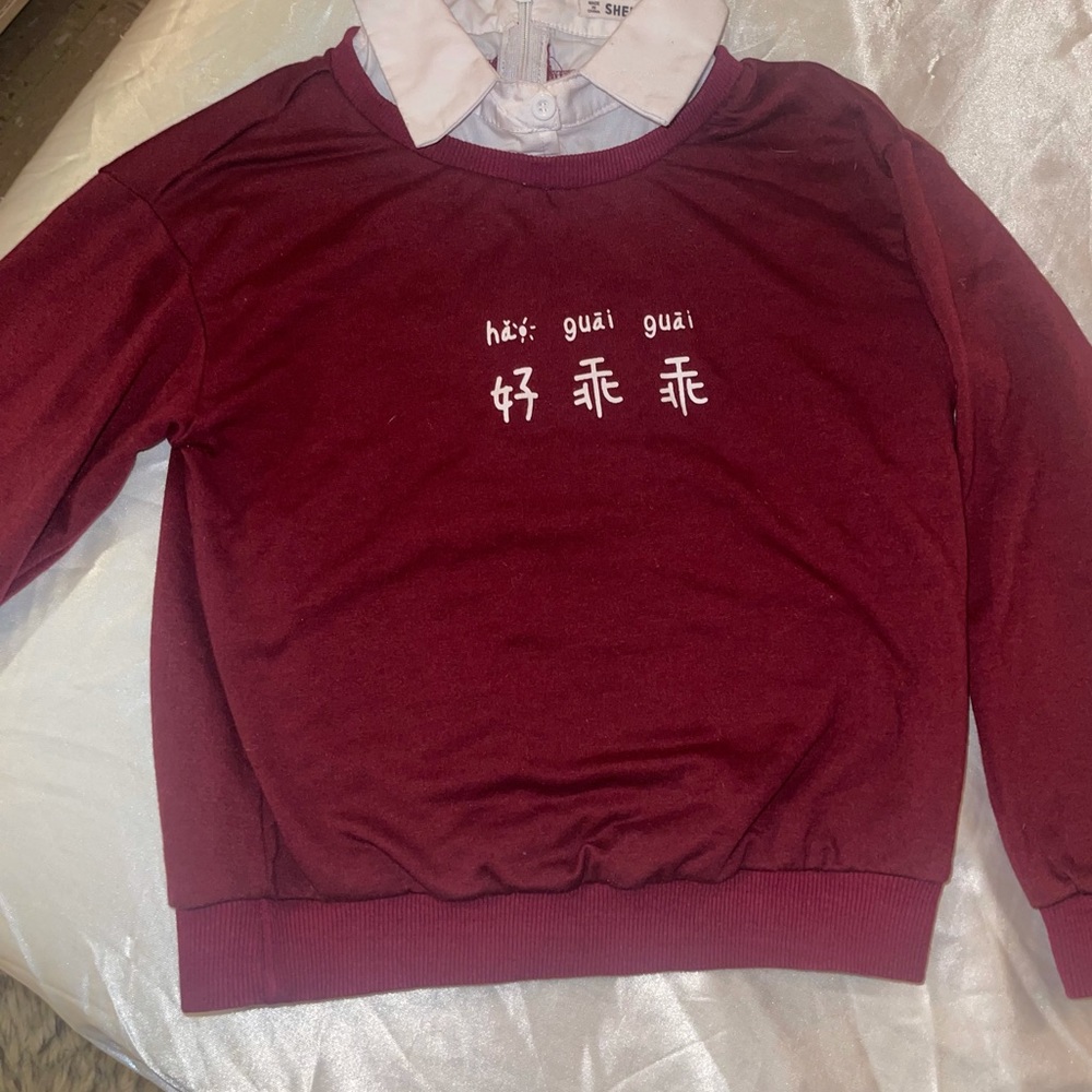 Girls sweater size 7y